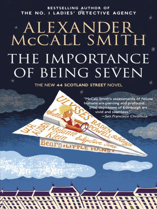 Title details for The Importance of Being Seven by Alexander McCall Smith - Wait list